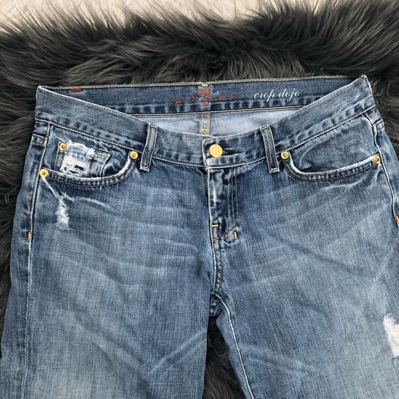7Fam dojo cropped jeans - Picture 4 of 6